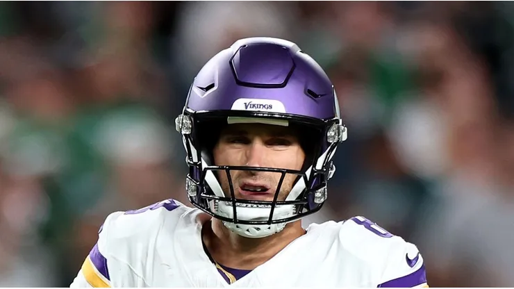 Kirk Cousins of the Vikings during the lost in Week 2
