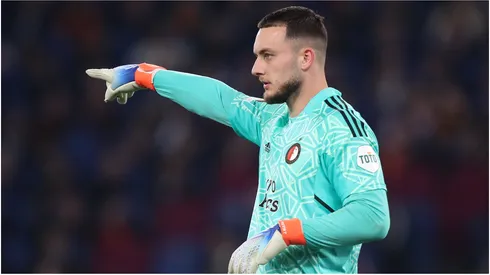 Justin Bijlow of Feyenoord