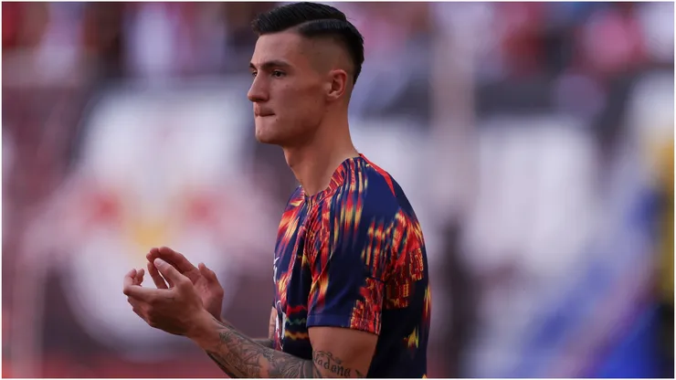 Benjamin Sesko of RB Leipzig