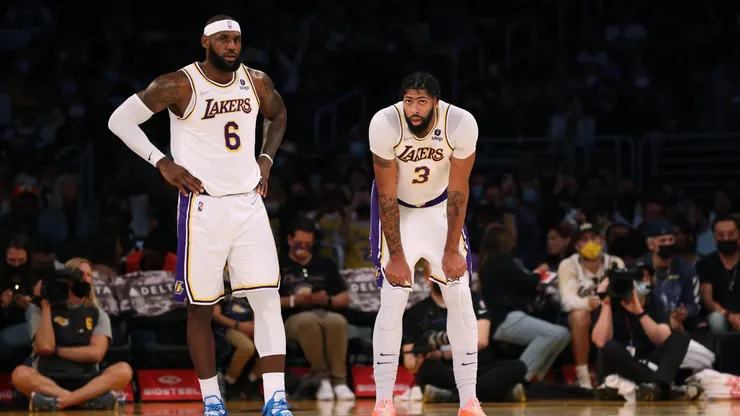 LeBron James and Anthony Davis