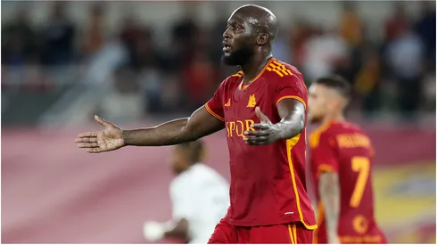 Romelu Lukaku of AS Roma