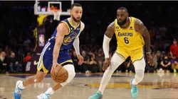 LeBron James and Stephen Curry