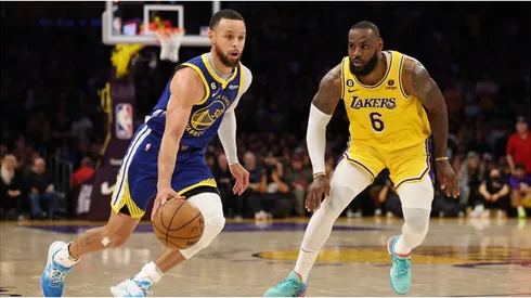 LeBron James and Stephen Curry