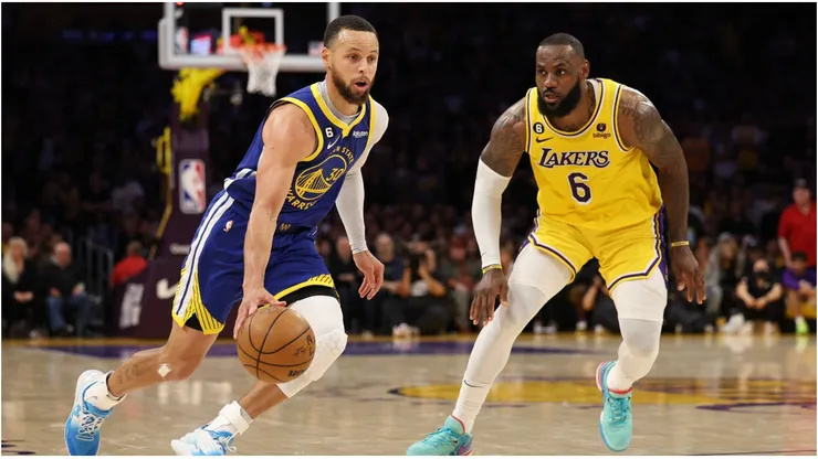 LeBron James and Stephen Curry