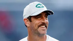Aaron Rodgers quarterback of the New York Jets