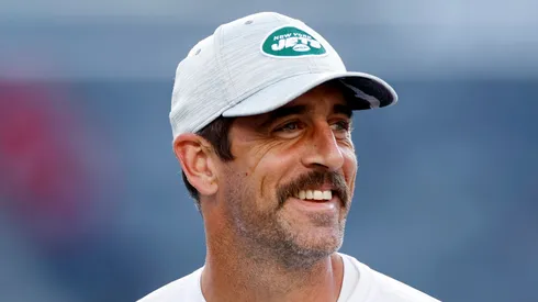 Aaron Rodgers quarterback of the New York Jets