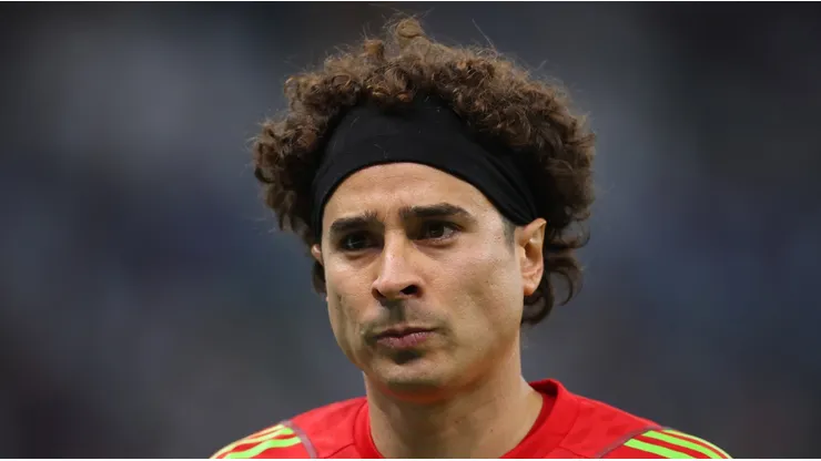 Guillermo Ochoa with Mexico's national team