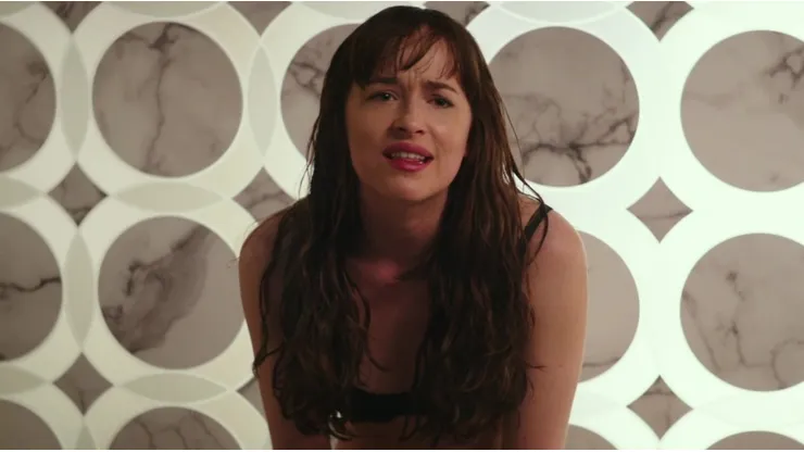 Dakota Johnson in Fifty Shades Freed.