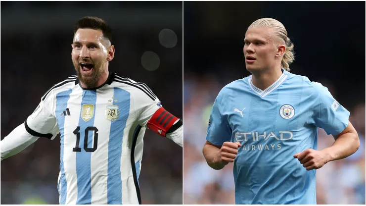 Messi and Haaland