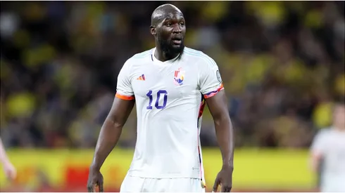 Romelu Lukaku of Belgium