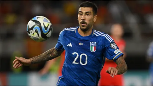 Mattia Zaccagni of Italy