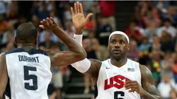 LeBron James and Kevin Durant