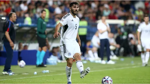 Sead Kolasinac of Bosnia and Herzegovina