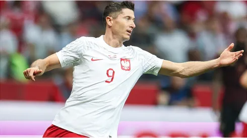 Robert Lewandowski of Poland