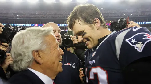 Robert Kraft and Tom Brady