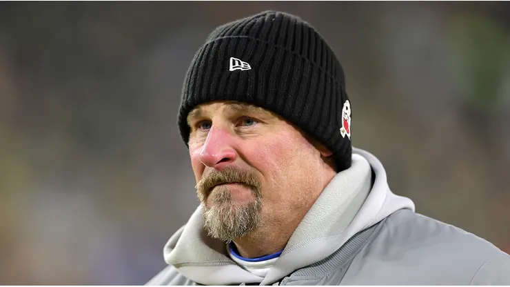 Dan Campbell head coach of the Detroit Lions