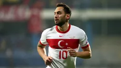 Hakan Calhanoglu of Turkey