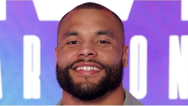 Dak Prescott quarterback of the Dallas Cowboys