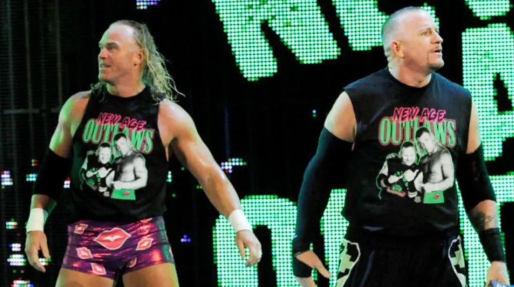 The New Age Outlaws (Billy Gunn and Road Dogg)