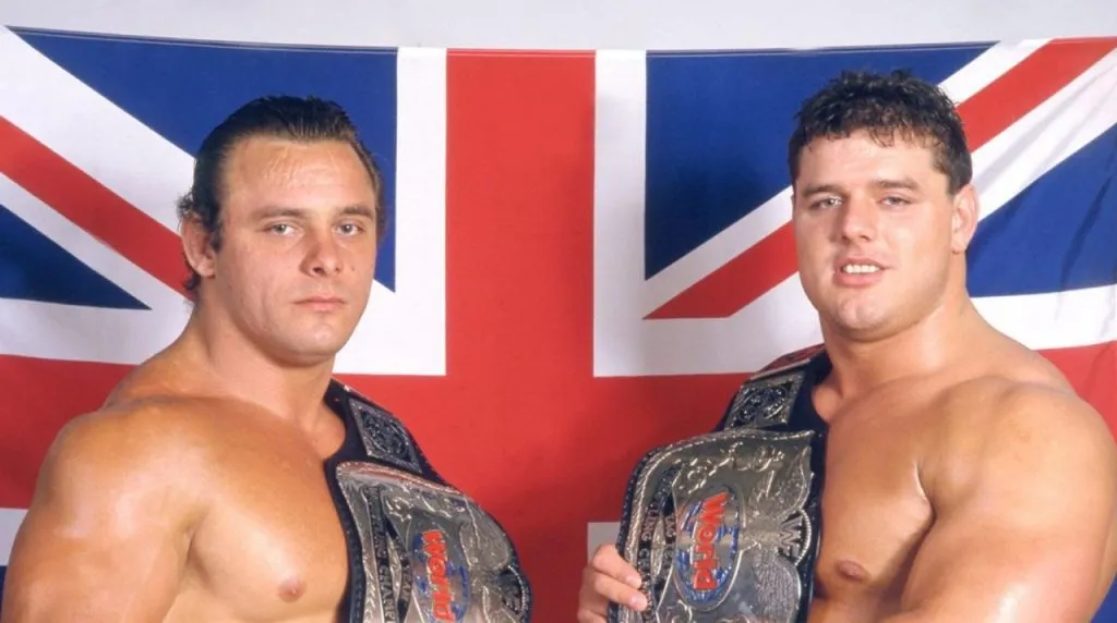 The British Bulldogs (Davey Boy Smith and Dynamite Kid)