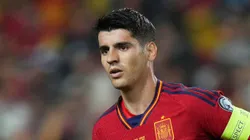 Alvaro Morata of Spain