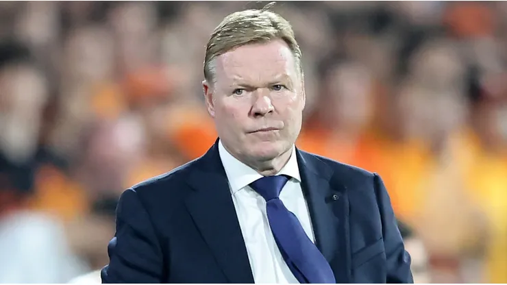 Netherlands' Ronald Koeman
