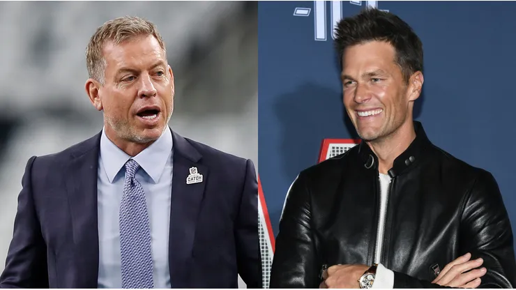 Troy Aikman (left), Tom Brady (right) - 2022