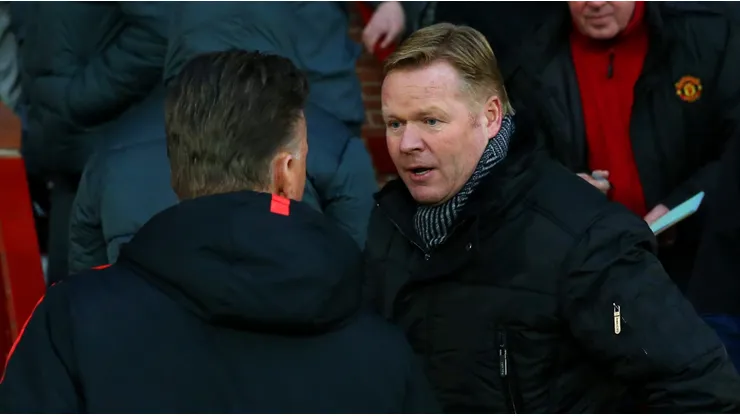 Louis van Gaal and Ronald Koeman