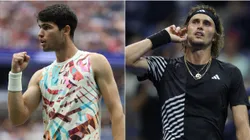 Alcaraz of Spain and Zverev of Germany