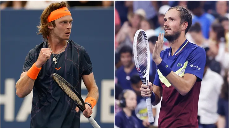 Rublev and Medvedev fo Russia