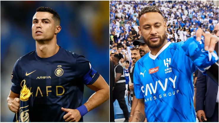 Ronaldo and Neymar