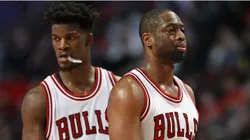 Jimmy Butler and Dwyane Wade