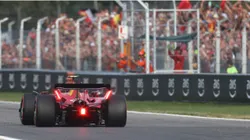 Pole position qualifier Carlos Sainz