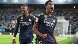 Jude Bellingham of Real Madrid celebrates after scoring