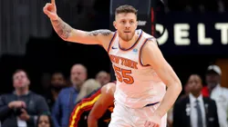 Isaiah Hartenstein #55 of the New York Knicks