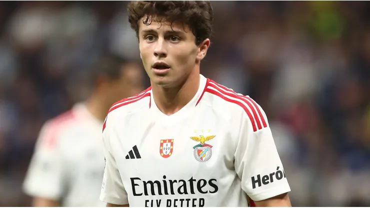 Joao Neves of SL Benfica
