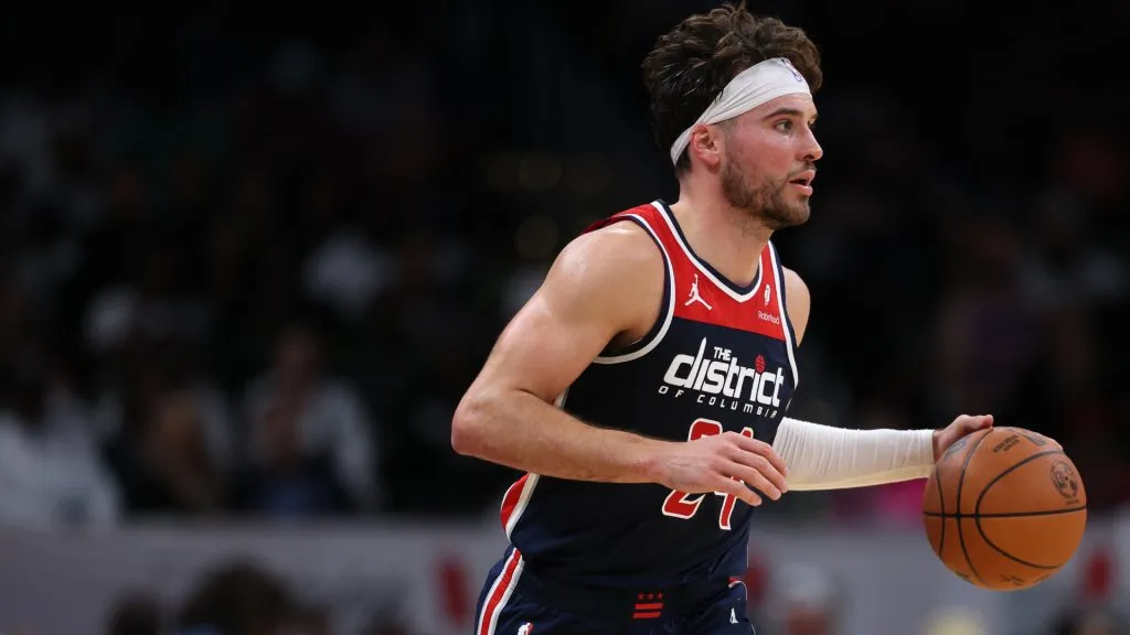 Corey Kispert #24 of the Washington Wizards