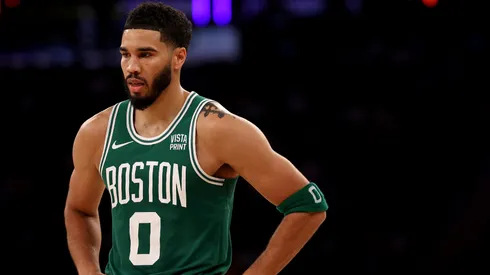 Jayson Tatum #0 of the Boston Celtics