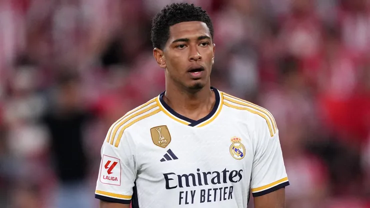 Jude Bellingham in action with Real Madrid