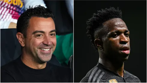 Xavi and Vinicius Jr