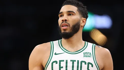 Jayson Tatum #0 of the Boston Celtics