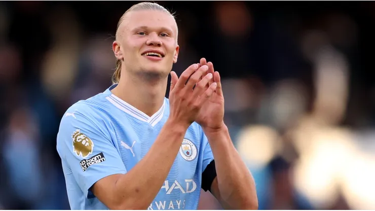 Erling Haaland of Manchester City