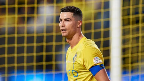 Cristiano Ronaldo during an Al Nassr game