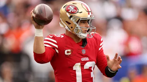 Brock Purdy #13 of the San Francisco 49ers