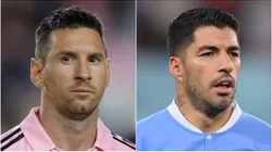 Lionel Messi and Luis Suarez