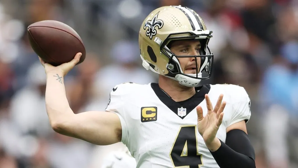 Derek Carr with the Saints (Getty Images)