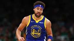 Klay Thompson in action.