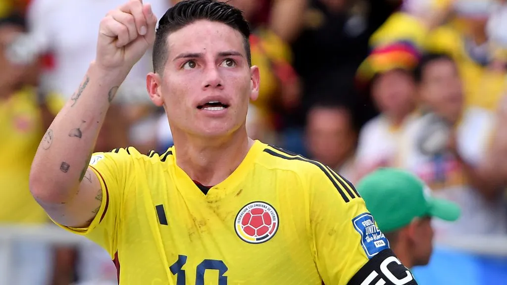James Rodriguez of Colombia