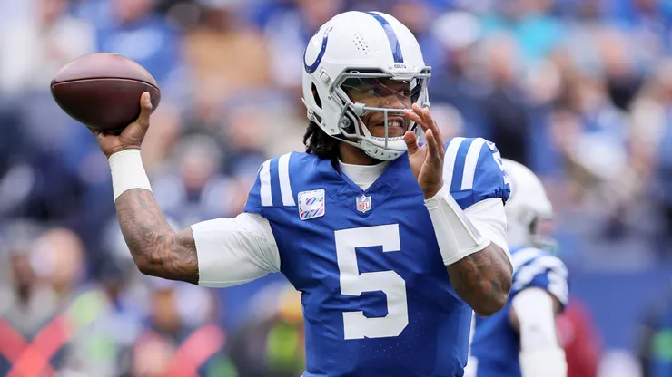 Anthony Richardson quarterback of the Indianapolis Colts