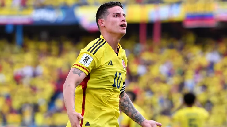 James Rodriguez of Colombia
